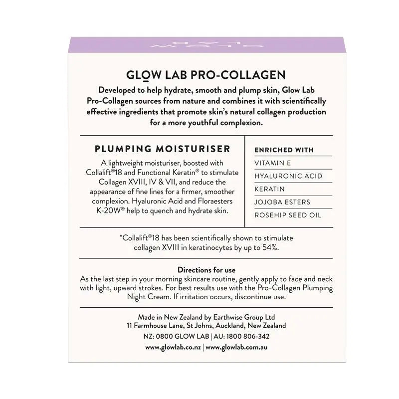Glow Lab Pro Collagen Plumping Moisturiser 50g
