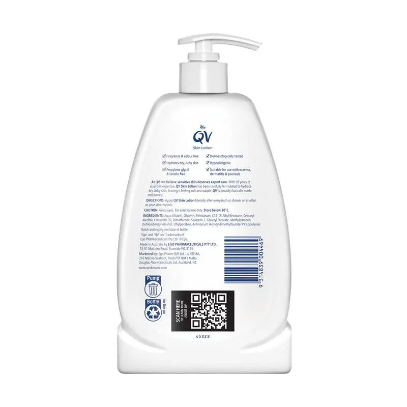 Ego QV Skin Lotion 500ml - Cutprice Online