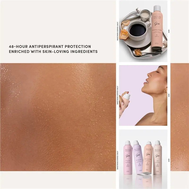 Gem Skin-Loving Roasted Almond & Toffee Deodorant Spray 127g