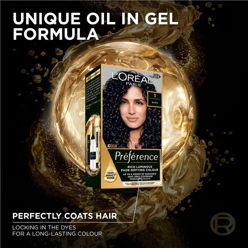 L'Oreal Paris Preference Napoli 1 Black