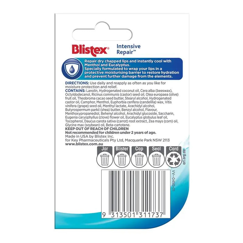 Blistex Intensive Repair Pot 7g - Cutprice Online