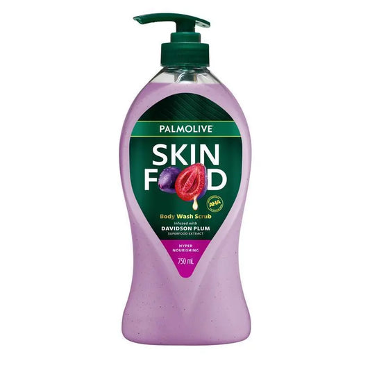 Palmolive Skin Food Body Wash Cream Davidson Plum 750ml