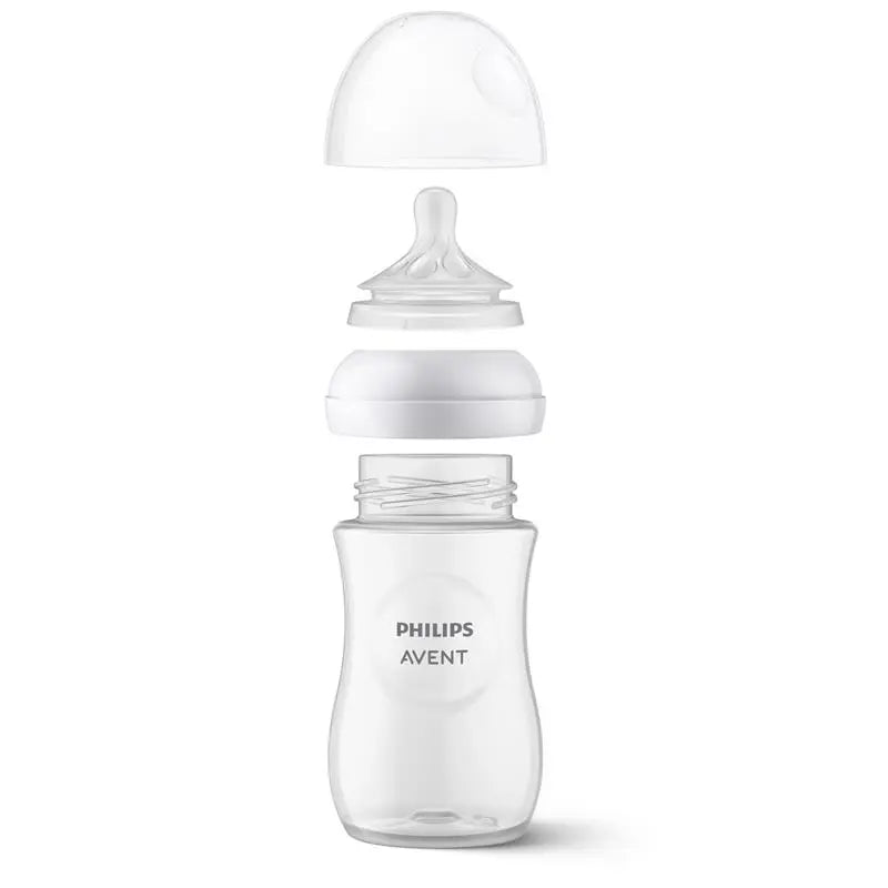 Philips Avent Natural Response 240ml Glass Baby Bottle 1 Pack