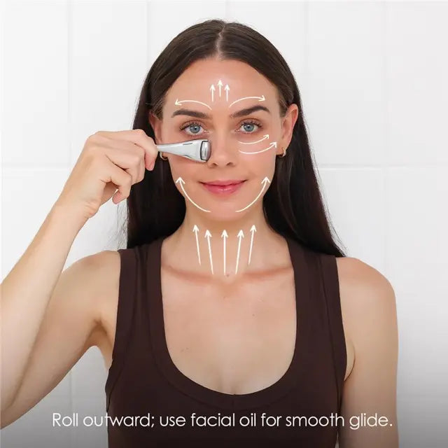 Manicare Metal Face Roller (6 Pack)