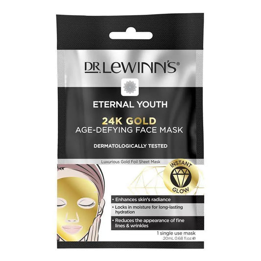Dr Lewinns Ey 24k Gold Face Mask 1pc Z10