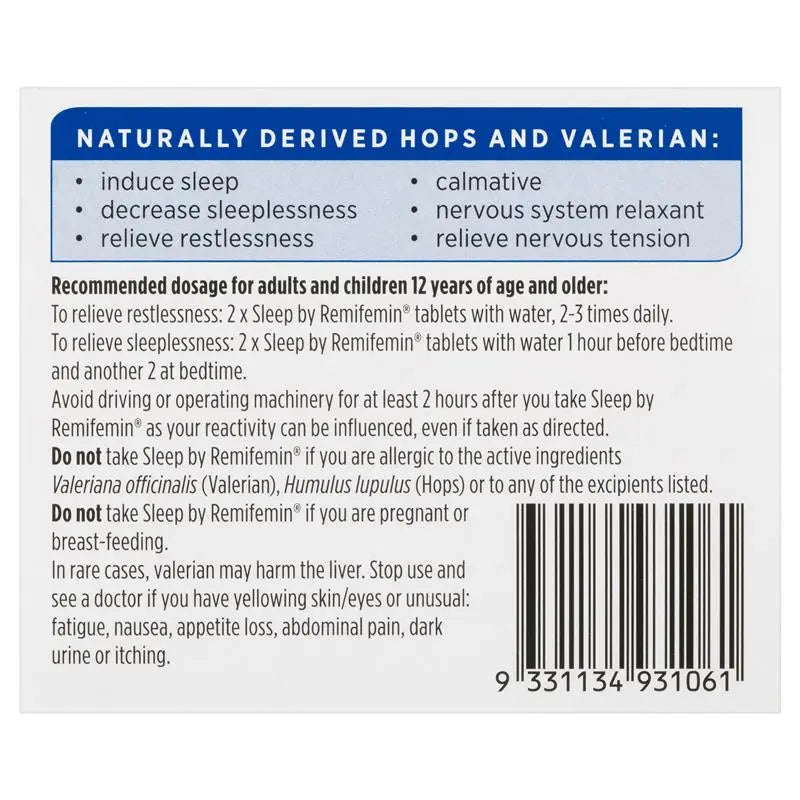 Remifemin Sleep Tablets 40