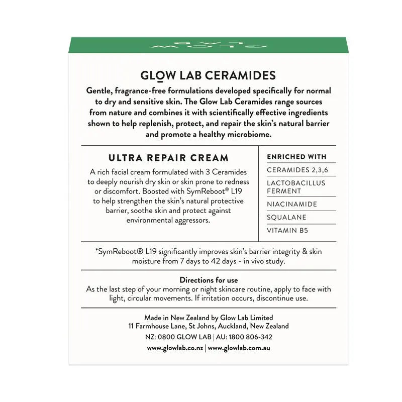 Glow Lab Ceramides Ultra Repair Cream 50g