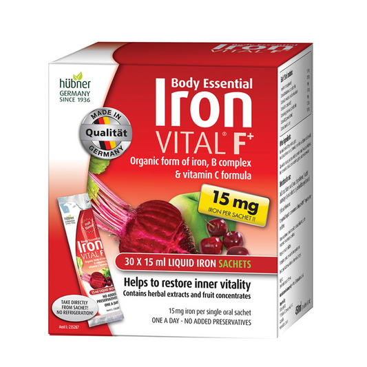 Body Essential Iron Vital F+ Liquid Sachets BODY ESSENTIAL