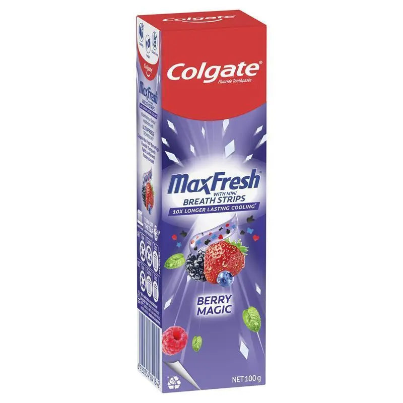 Colgate Toothpaste Max Fresh Berry Magic 100g
