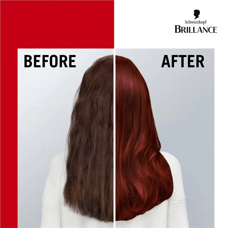 Schwarzkopf Brilliance Gloss Bonding Semi Permanent Mask Intense Red