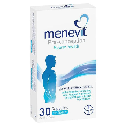 Menevit Pre-conception Sperm Health 30 Capsules