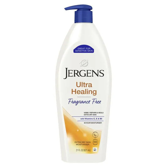 Jergens Ultra Healng Fragrance Free Moist 621ml