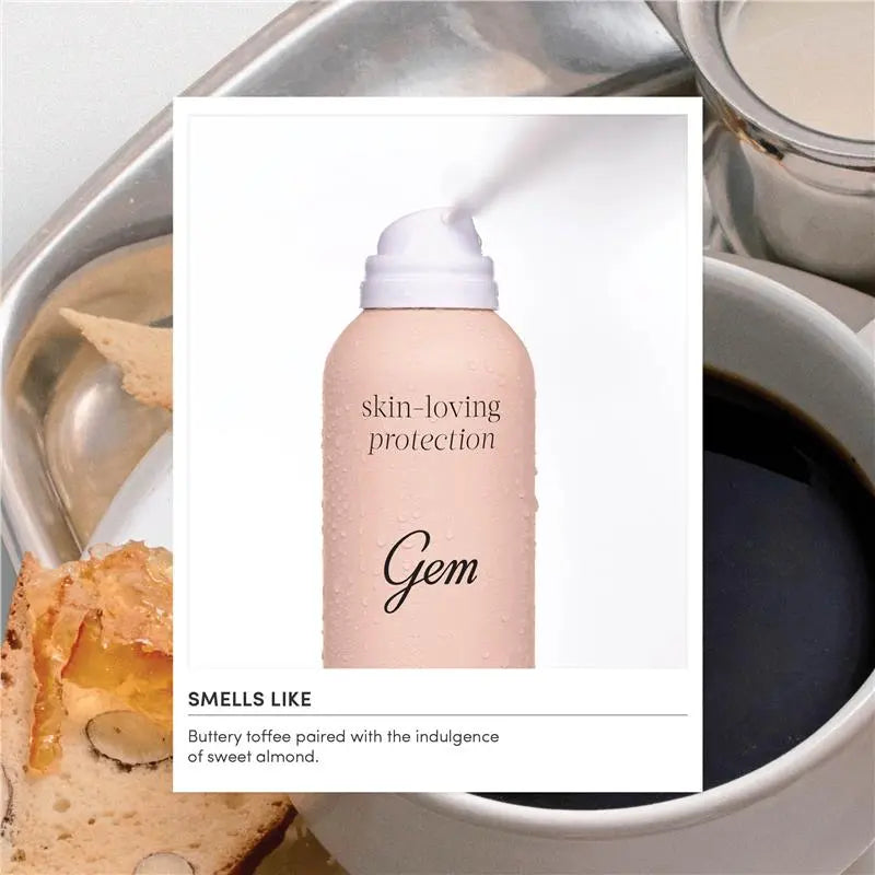 Gem Skin-Loving Roasted Almond & Toffee Deodorant Spray 127g