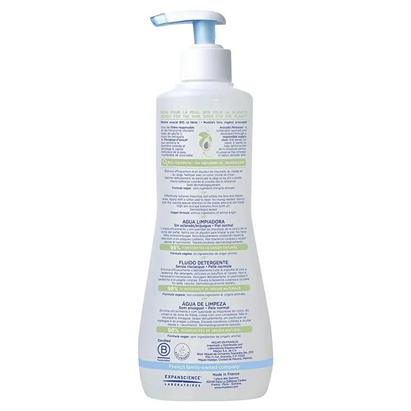 Mustela No Rinse Cleansing Water 300ml