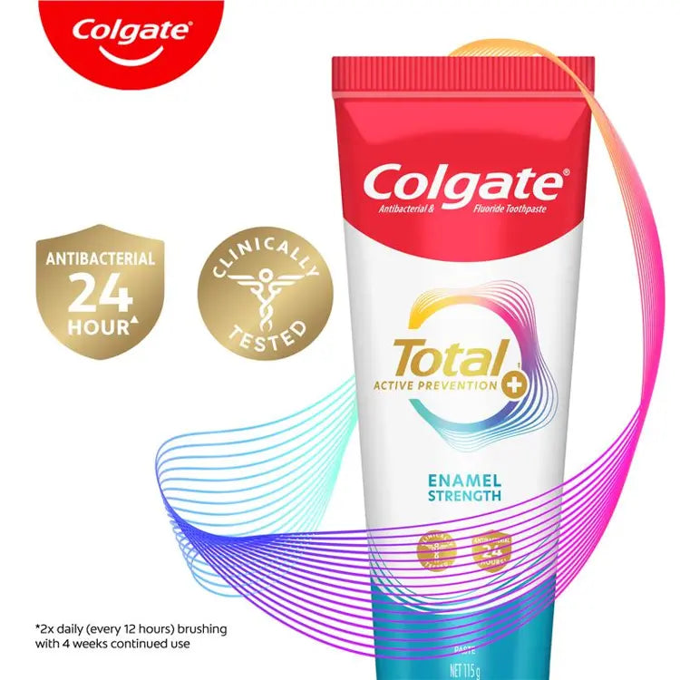 Colgate Total Active Prevention Enamel Strength Toothpaste 115g