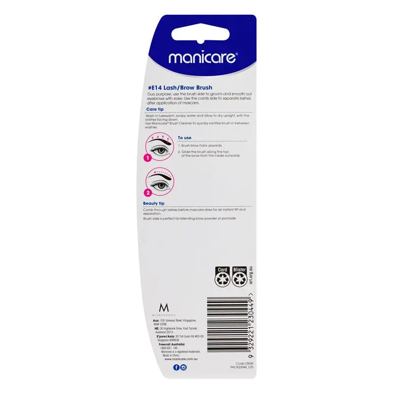 Manicare Lash Brow Brush (3 pack)