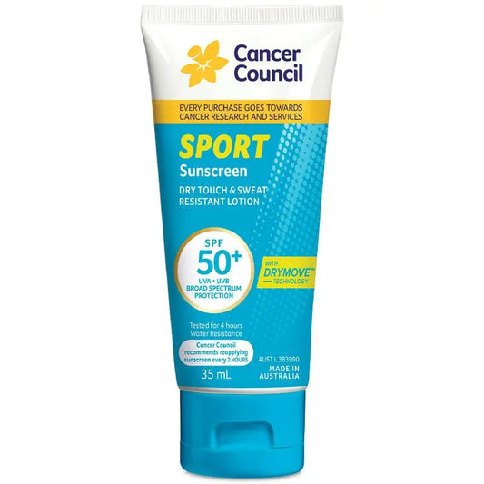 Cancer Council Sport Dry Touch Sunscreen SPF50+ 35ml