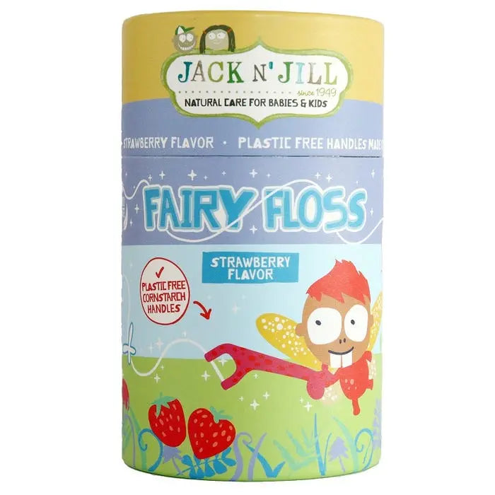 JACK N' JILL Fairy Floss Picks Strawberry 30 JACK N' JILL