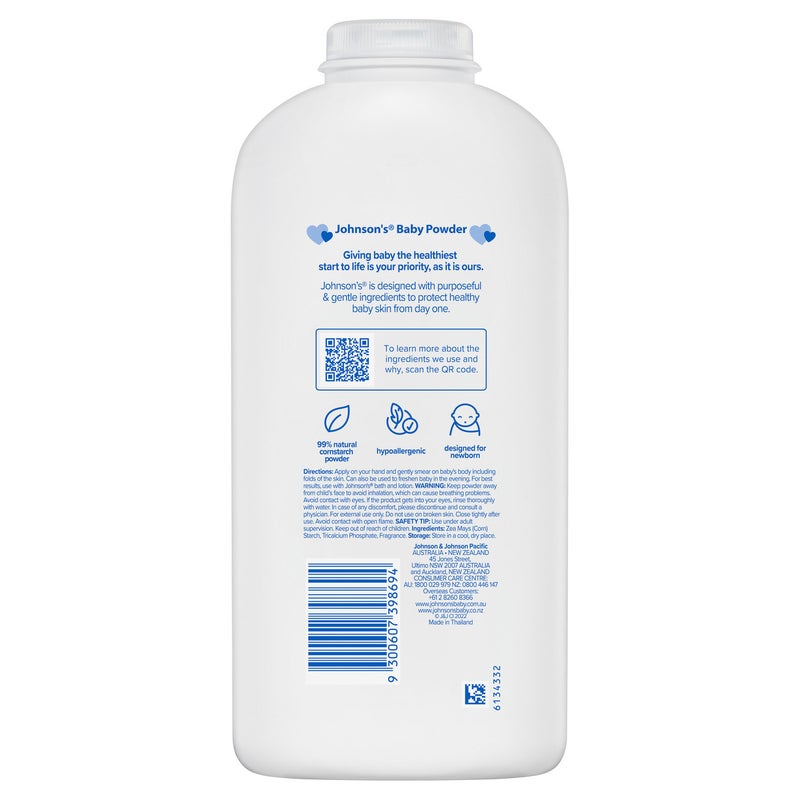 Johnson's Baby Powder 600g New - Cutprice Online