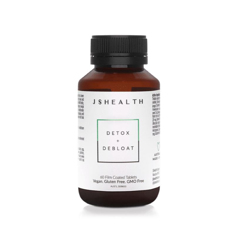 JSHEALTH Detox + Debloat Formula 60 Tablets - Cutprice Online