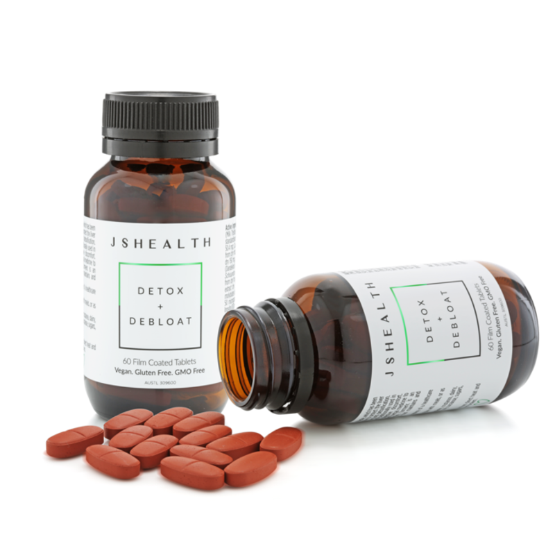 JSHEALTH Detox + Debloat Formula 60 Tablets - Cutprice Online