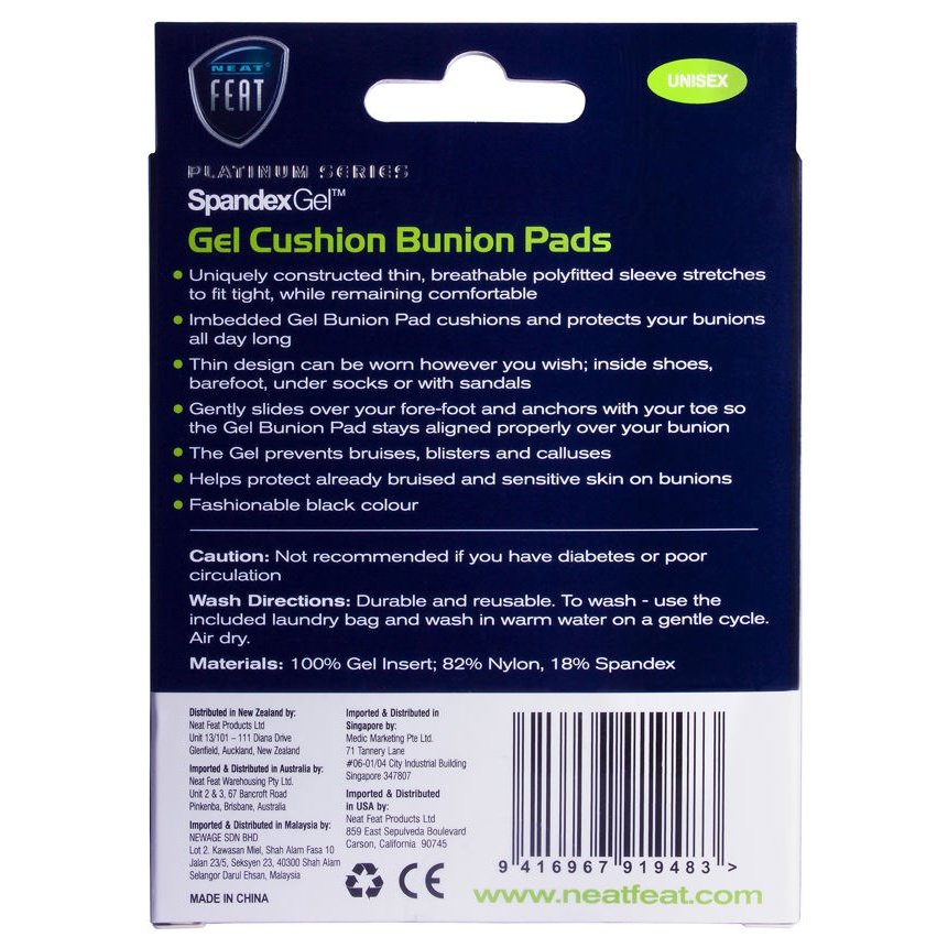 Neat Feat Spandex Bunion Pad Sleeve Large - Cutprice Online