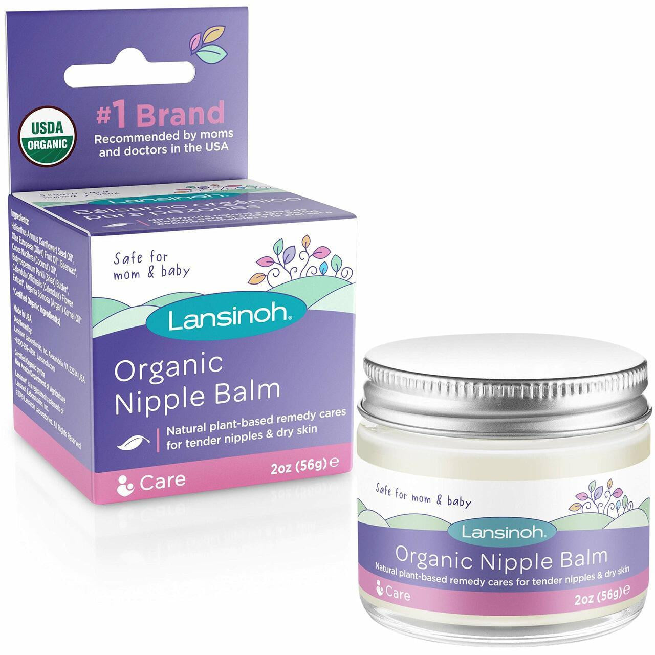 LANSINOH ORGANIC NIPPLE BALM 56g - Cutprice Online
