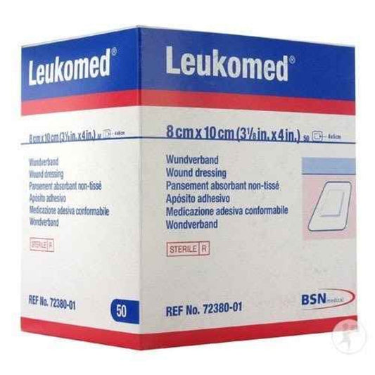 Leukomed 8cm x 10cm 50PK - Cutprice Online
