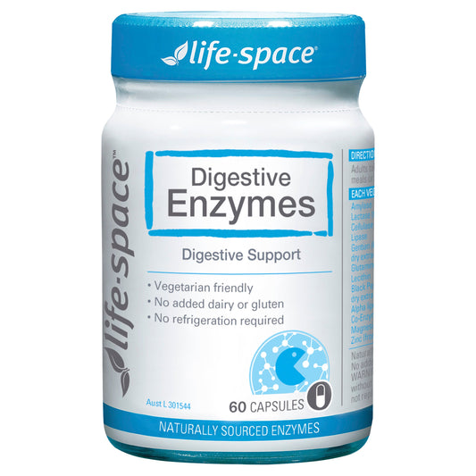 Life Space Digestive Enzymes 60 Capsules - Cutprice Online