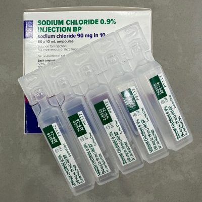 SODIUM CHLORIDE 0.9% 10ML 50 STERILISER  LumaCina - Cutprice Online