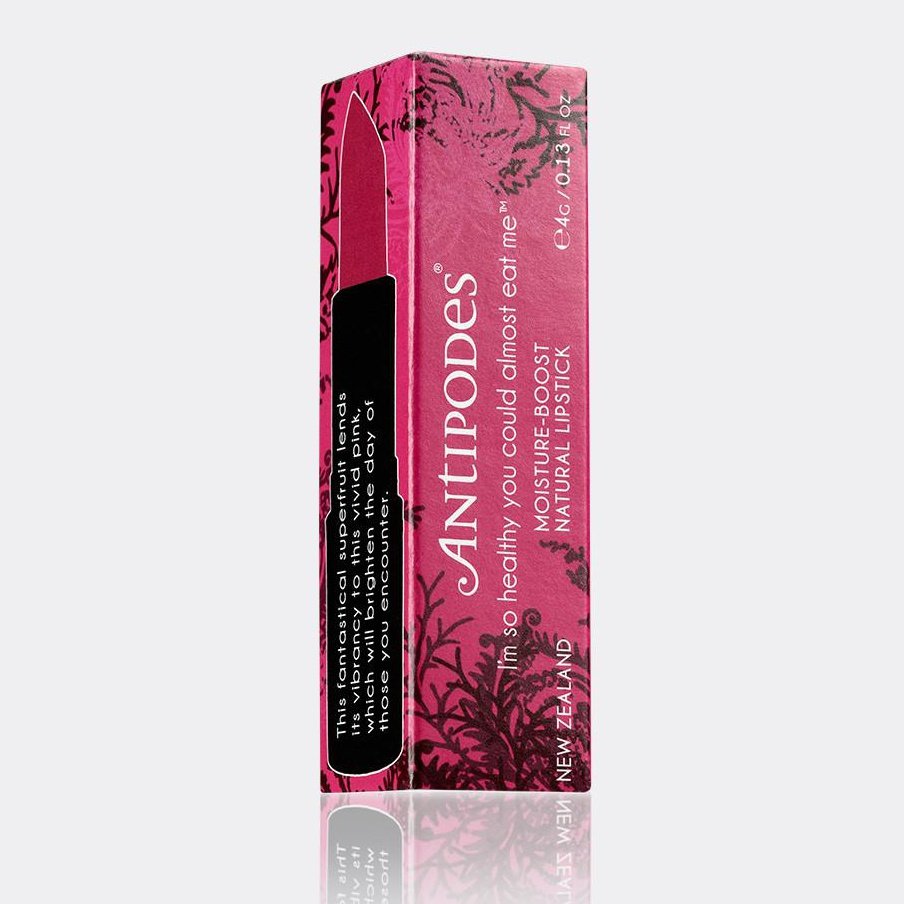 Antipodes Moisture-boost Natural Lipstick Dragon Fruit Pink 4g ANTIPODES