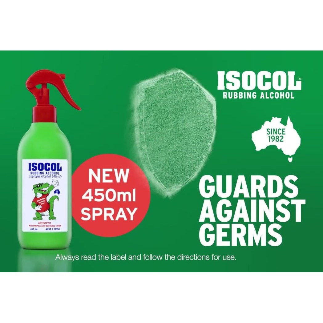 Isocol Multipurpose Alcohol Spray 450ml - Cutprice Online