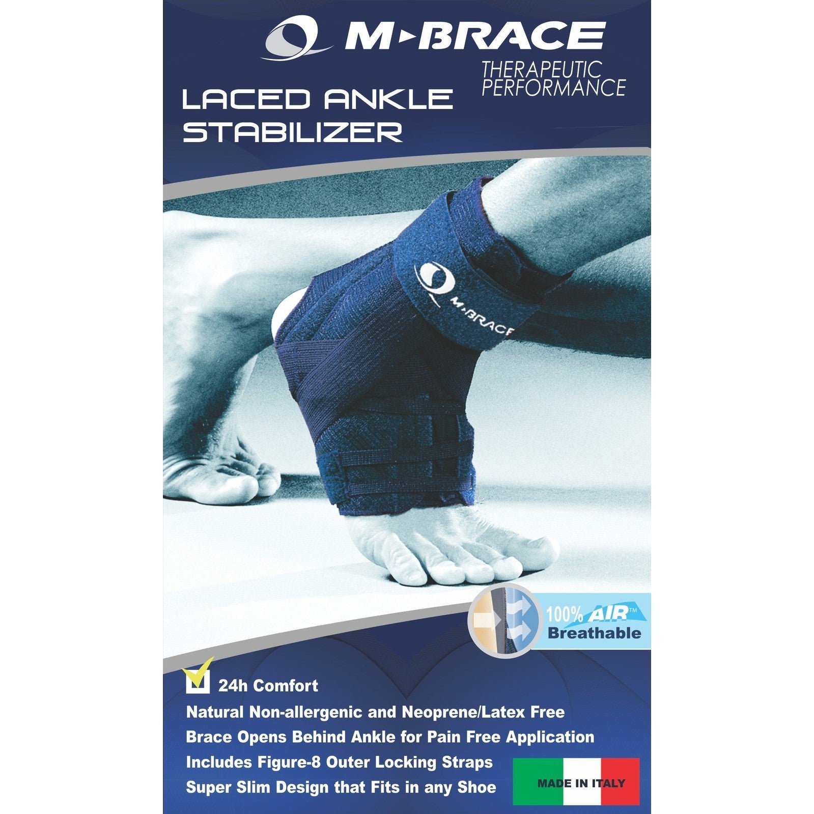 M-BRACE LACED ANKLE STABILISER - Cutprice Online