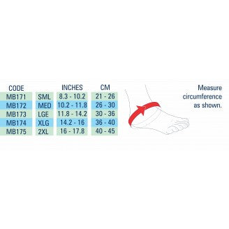 M-BRACE LACED ANKLE STABILISER - Cutprice Online