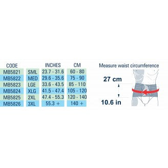 M-BRACE LUMBLOCK LUMBAR SACRAL BACK - Cutprice Online