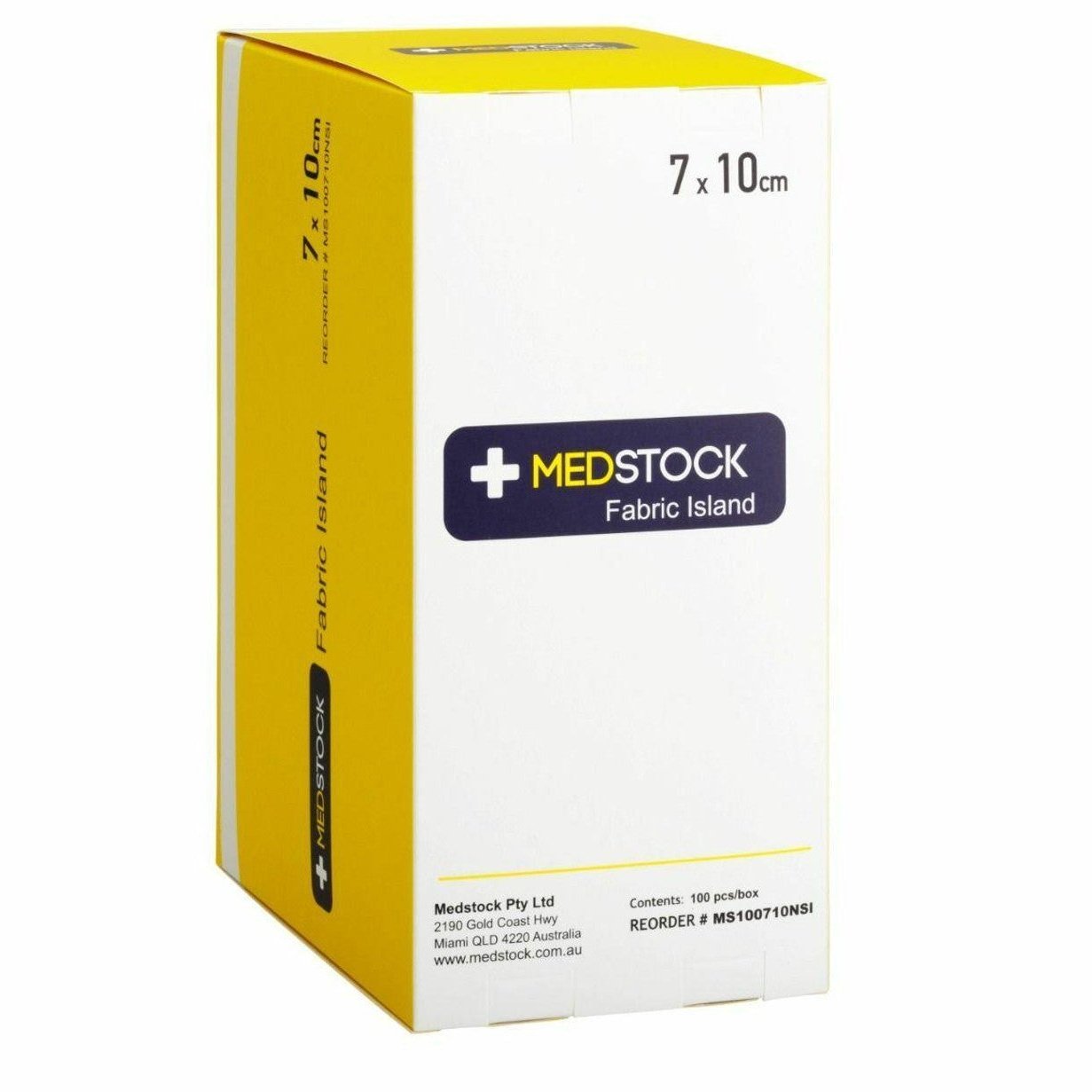 Medstock Fabric Island Dressing 7cm x 10cm 100 Pack - Cutprice Online