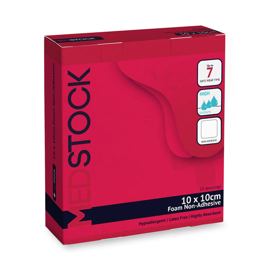 Medstock Foam Non-Adhesive 10cmx10cm