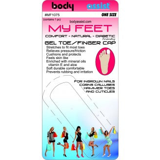 MY FEET GEL TOE/FINGER CAP - Cutprice Online