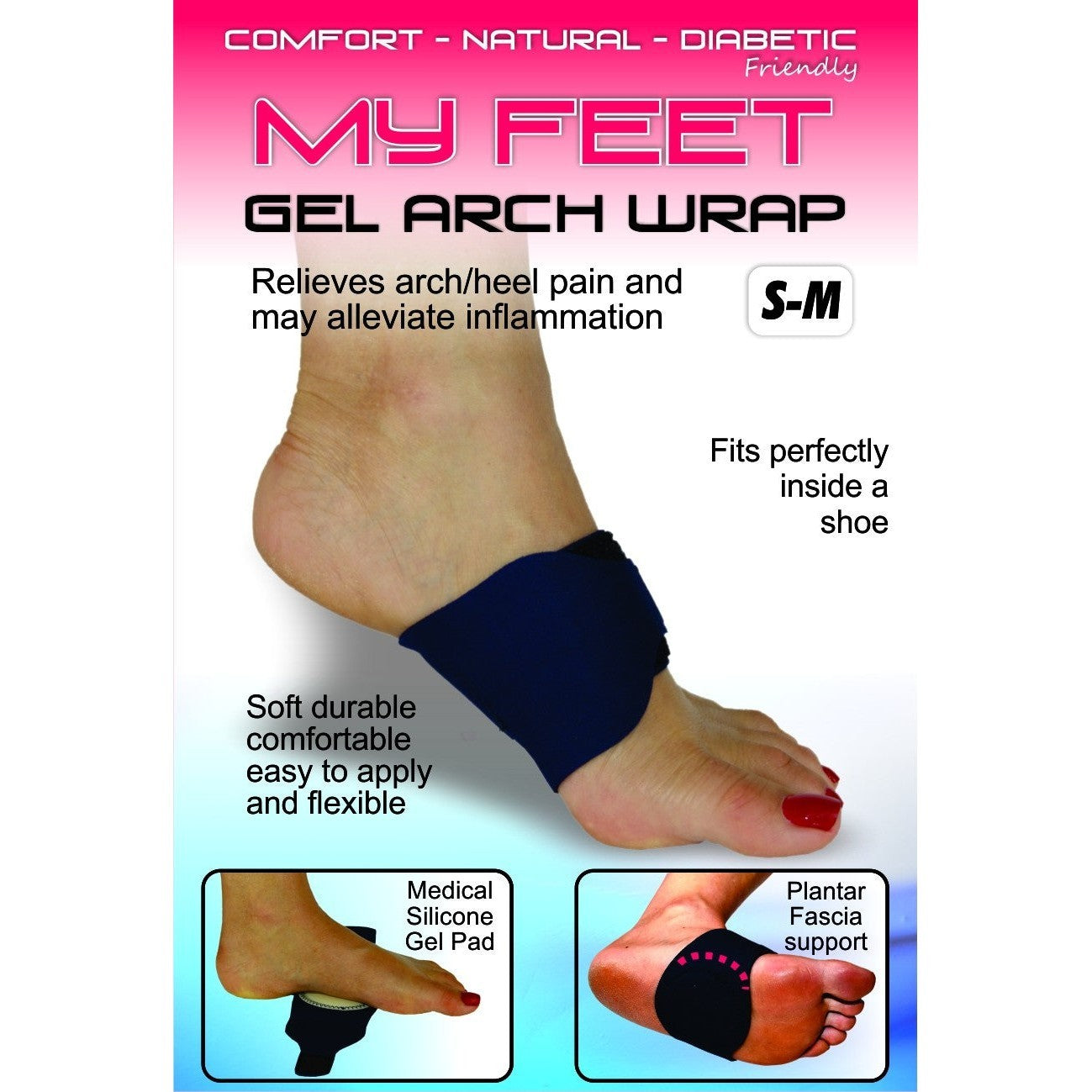 MY FEET GEL ARCH WRAP - Cutprice Online