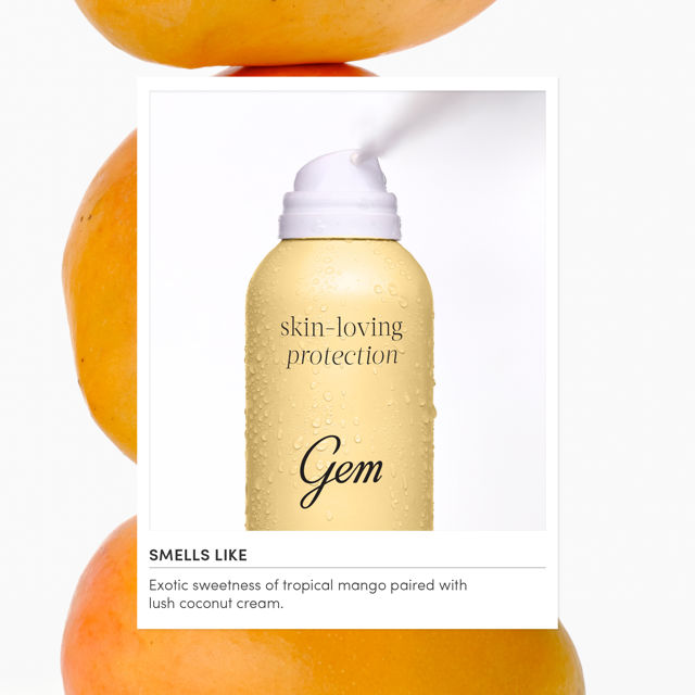 Gem Skin-Loving Deodorant: Mango & Coconut Cream 127g