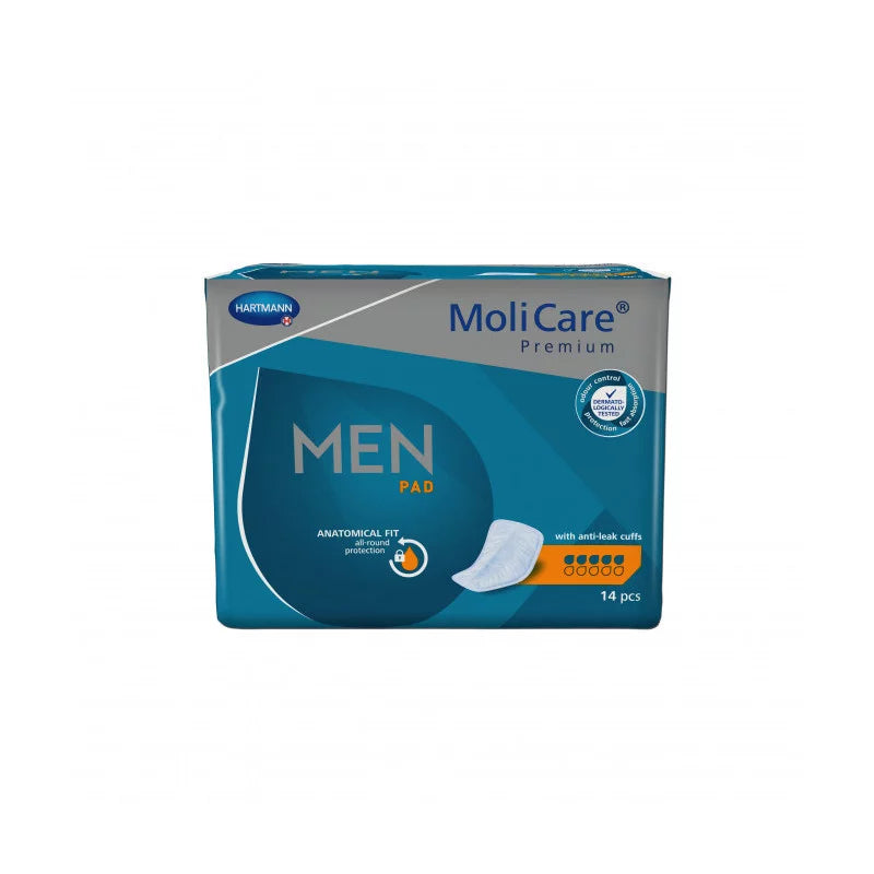Molicare Men Premium 5 Drops Pads 14PK - Cutprice Online
