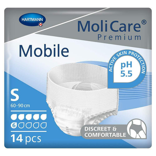 Molicare Premium Mobile 6D Small 14PK - Cutprice Online