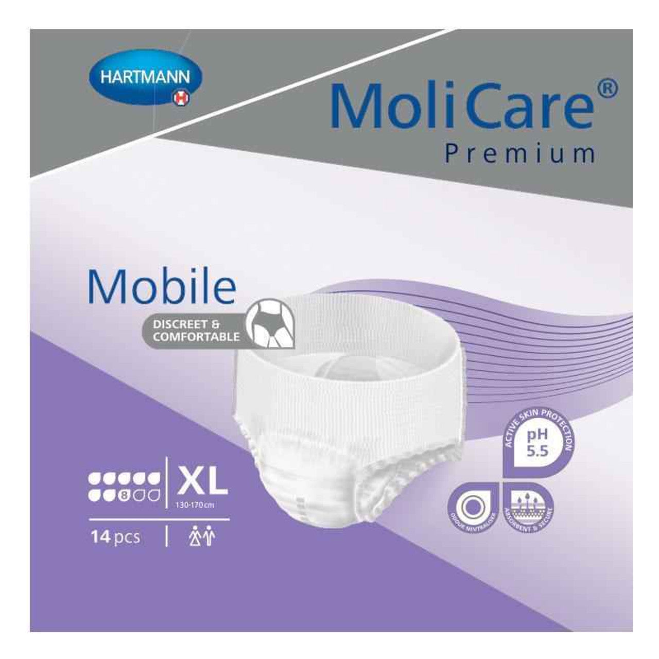 Molicare Premium Mobile 8D X-Large 14PK - Cutprice Online