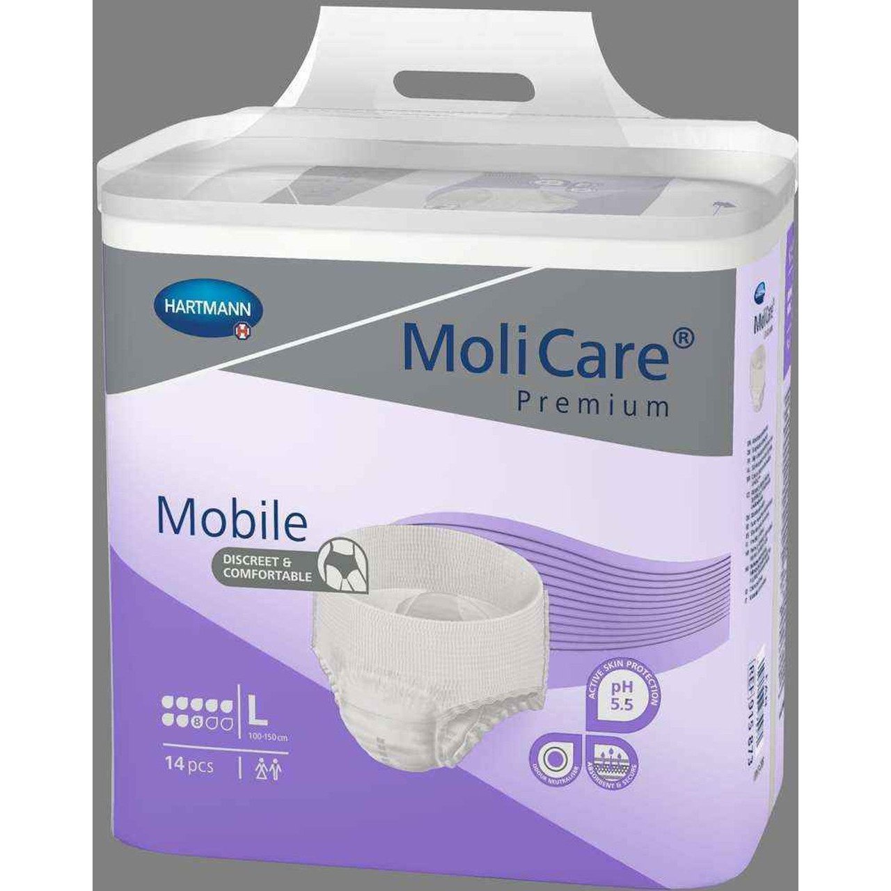 MOLICARE PREMIUM MOBILE 8D LARGE - Cutprice Online