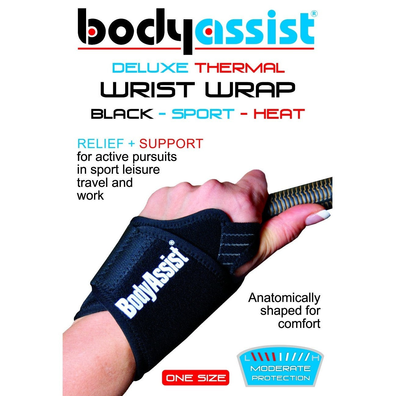 Body Assist One Size Deluxe Thermal Wrist Wrap - Cutprice Online