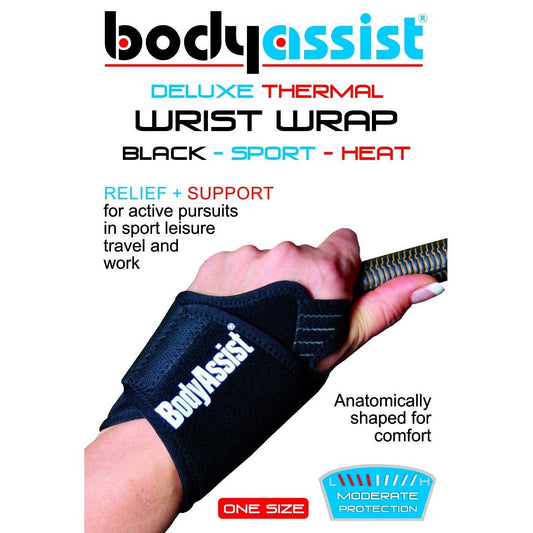 Body Assist One Size Deluxe Thermal Wrist Wrap - Cutprice Online