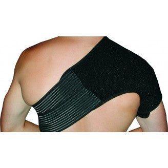 Body Assist Sports Thermal Shoulder Brace Black With Free Stabilizer Strap - Cutprice Online