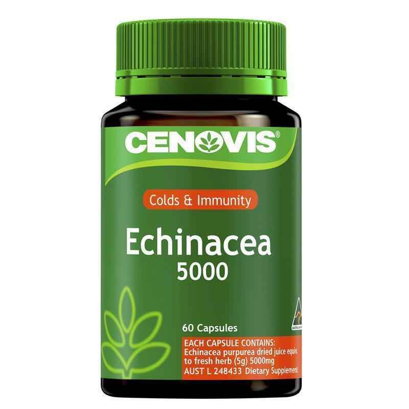 Cenovis Echinacea 5000mg 60 Capsules - Cutprice Online