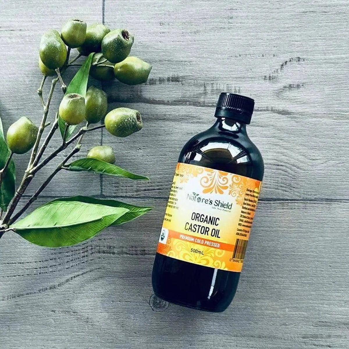Nature's Shield Organic Castor Oil 500ml