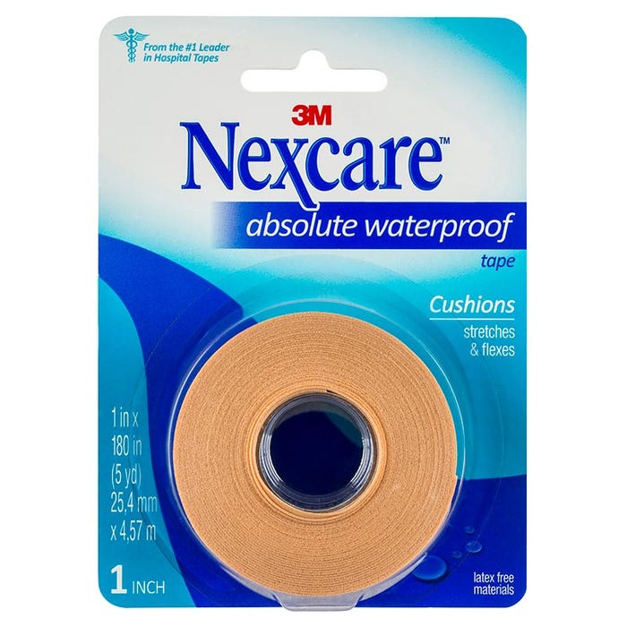 Nexcare Tape Absolute Waterproof 25.4mm X 4.57m - Cutprice Online